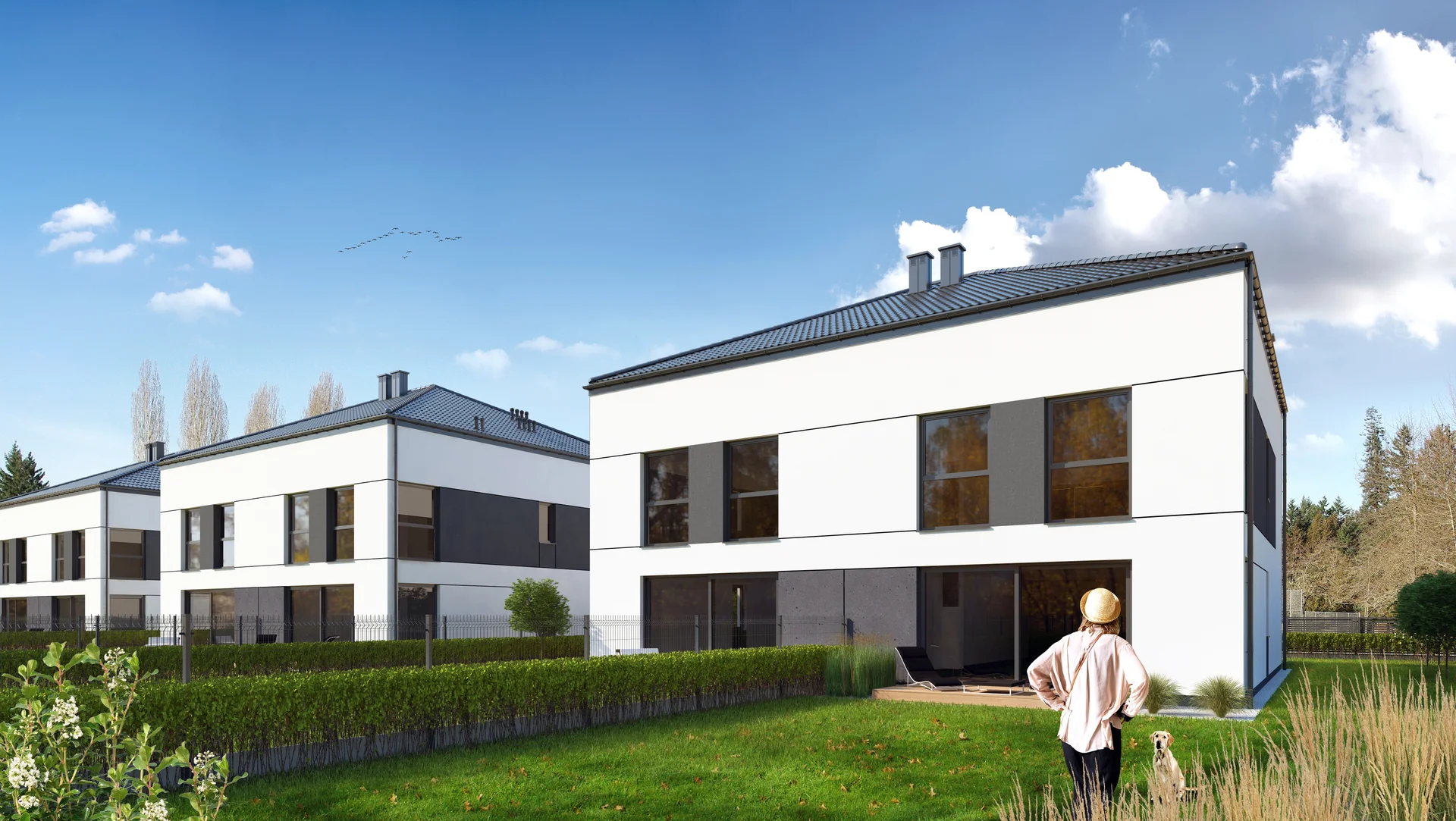 Świerkowy Zagajnik — ogród z&nbsp;tarasem